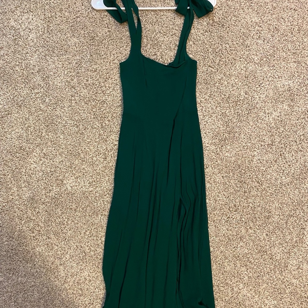 Reformation Emerald Twilight Dress